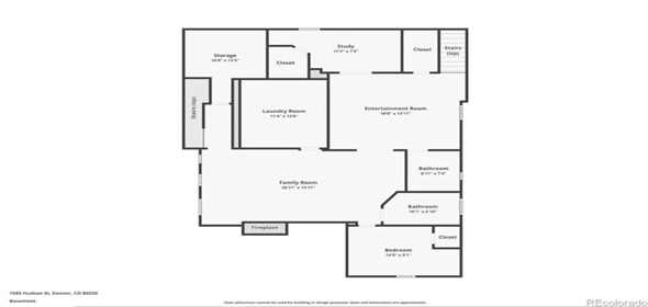 1565 Hudson Street Denver Colorado, 80220 | Spanish style home in Park Hill