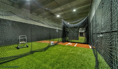 Indoor Baseball Batting Cage