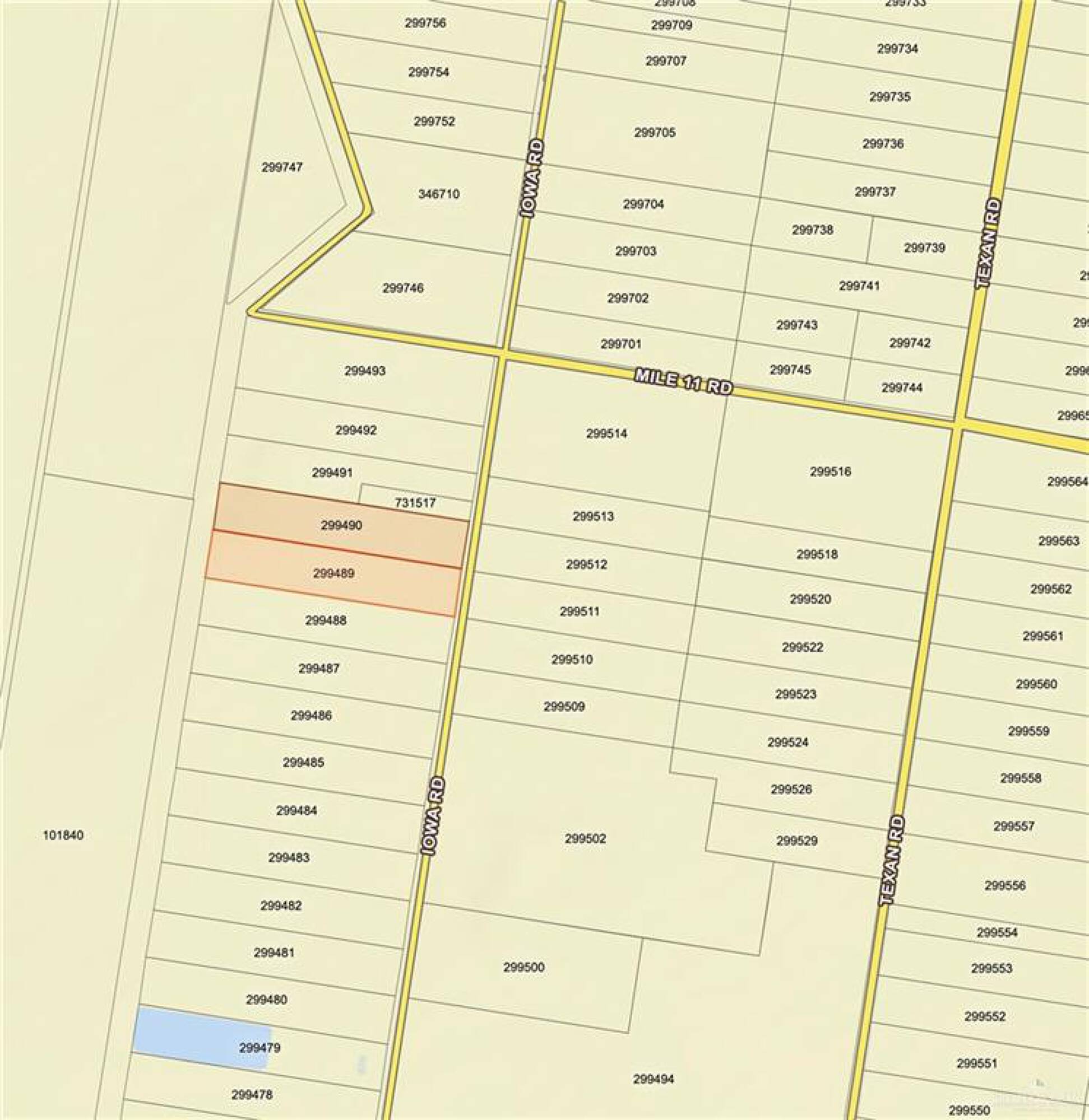 Land for Sale in Mission Texas 78572