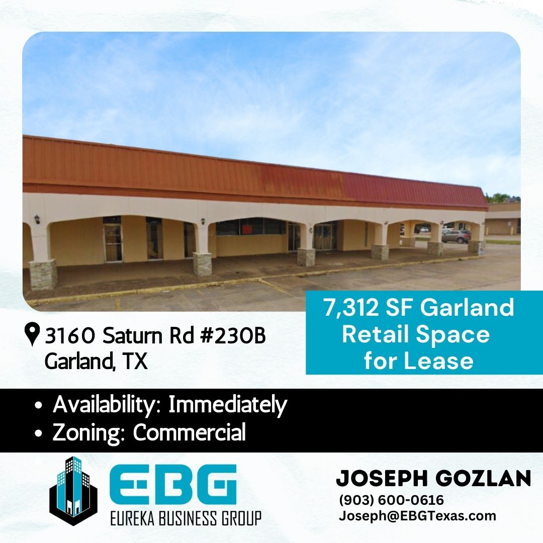 3160 Saturn Rd, Garland, TX 75041 – 7,312 SF (Suite 230B) For Lease