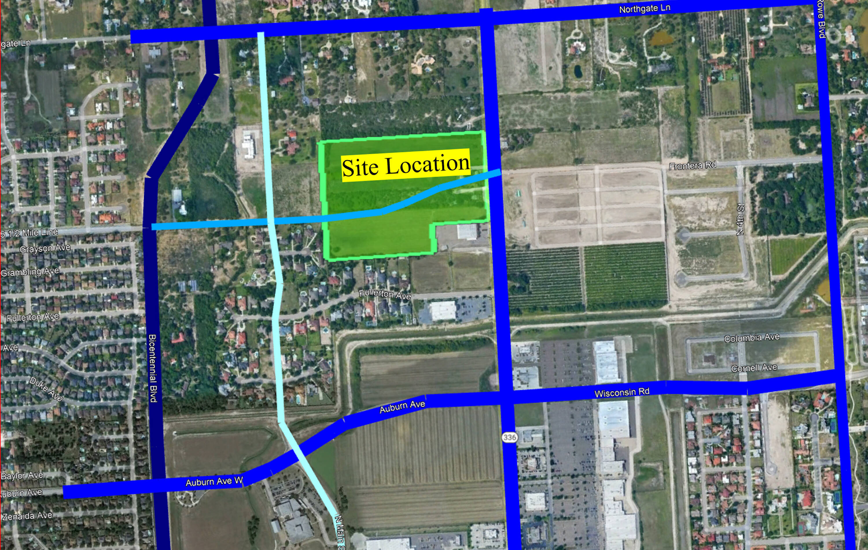 Land for Sale in Mc Allen Texas 78504