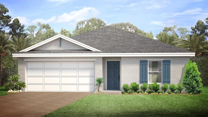Home Under Construction in Gulf Cove