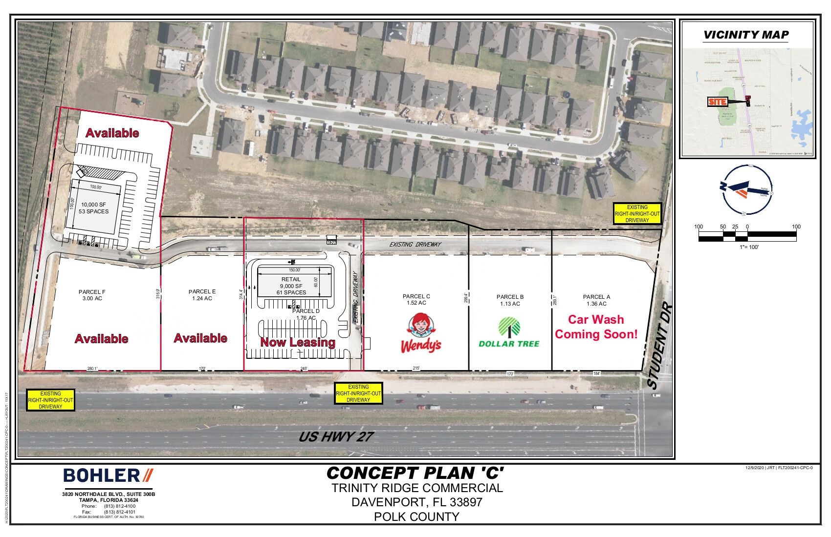 Trinity Plaza, Davenport, Fl Parcels D & G Available!