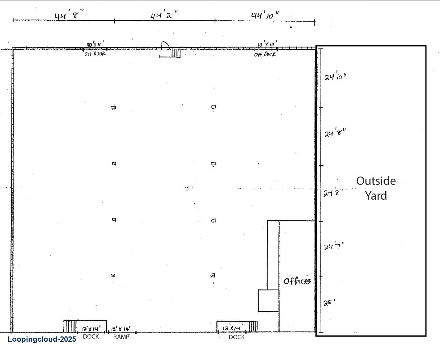 Warehouse + Outside Yard