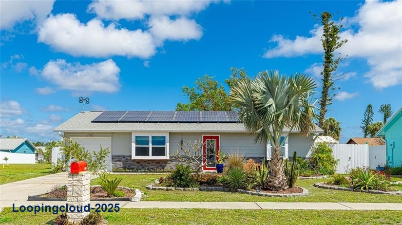 Remodeled Single Family Home with Backyard Oasis & Solar Power in Gardens of Gulf Cove!
