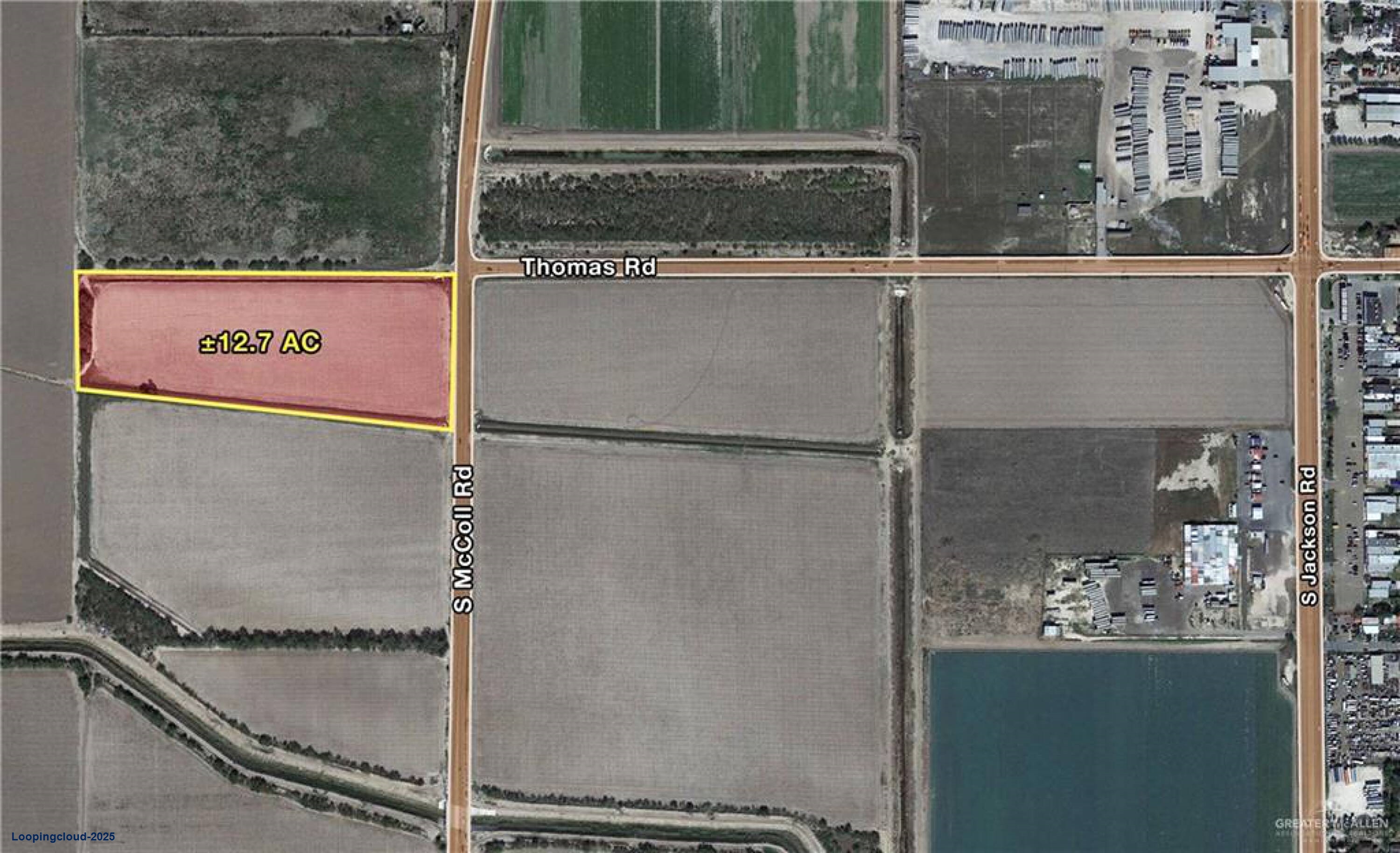 Corner Lot at Thomas Rd. & McColl Rd. | C-3 Zoned Land in Opportunity Zone