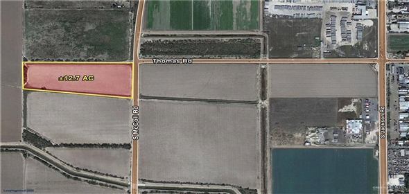 0 W Thomas Lane Mc Allen Texas, 78501 | Corner Lot at Thomas Rd. & McColl Rd. | C-3 Zoned Land in Opportunity Zone