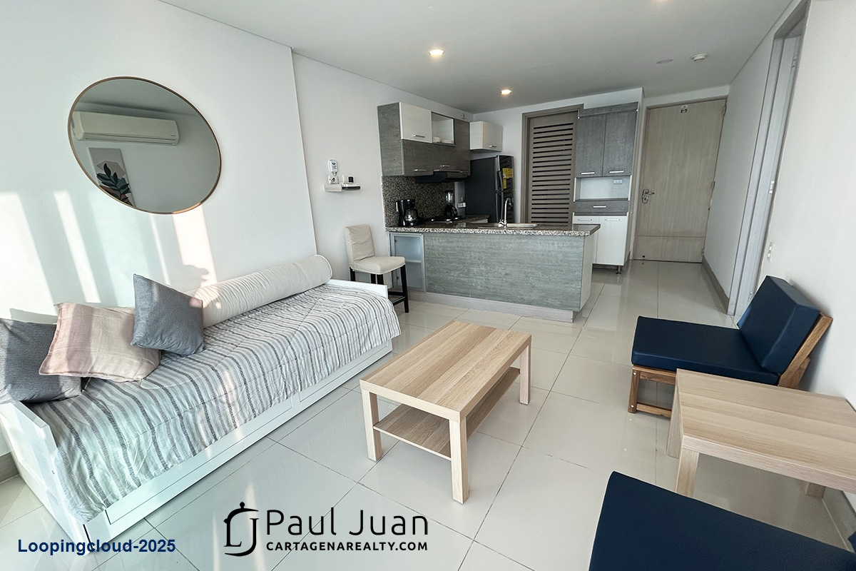 Turn-Key One Bedroom Beachfront Apartment with Spectacular Views for Sale