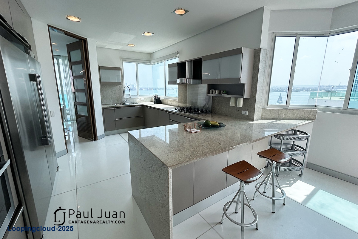 Luxury Bayfront Duplex Apartment for Sale in Castillogrande