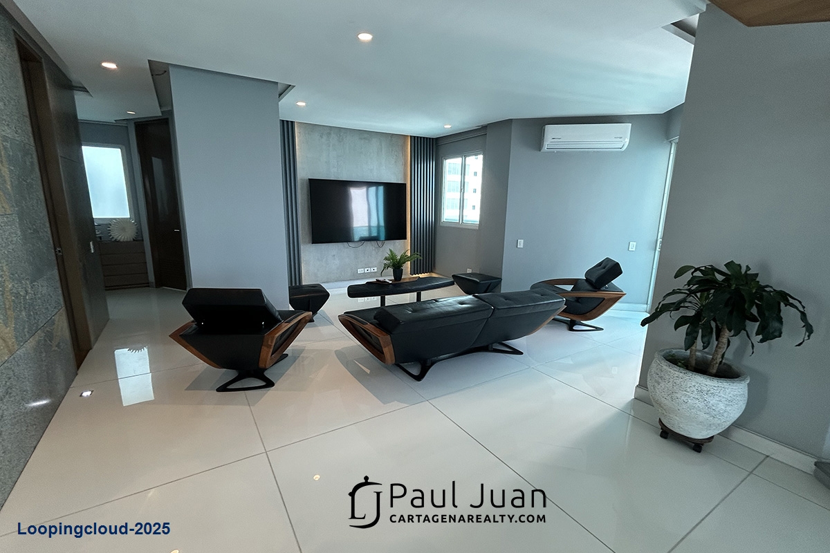 Luxury Bayfront Duplex Apartment for Sale in Castillogrande