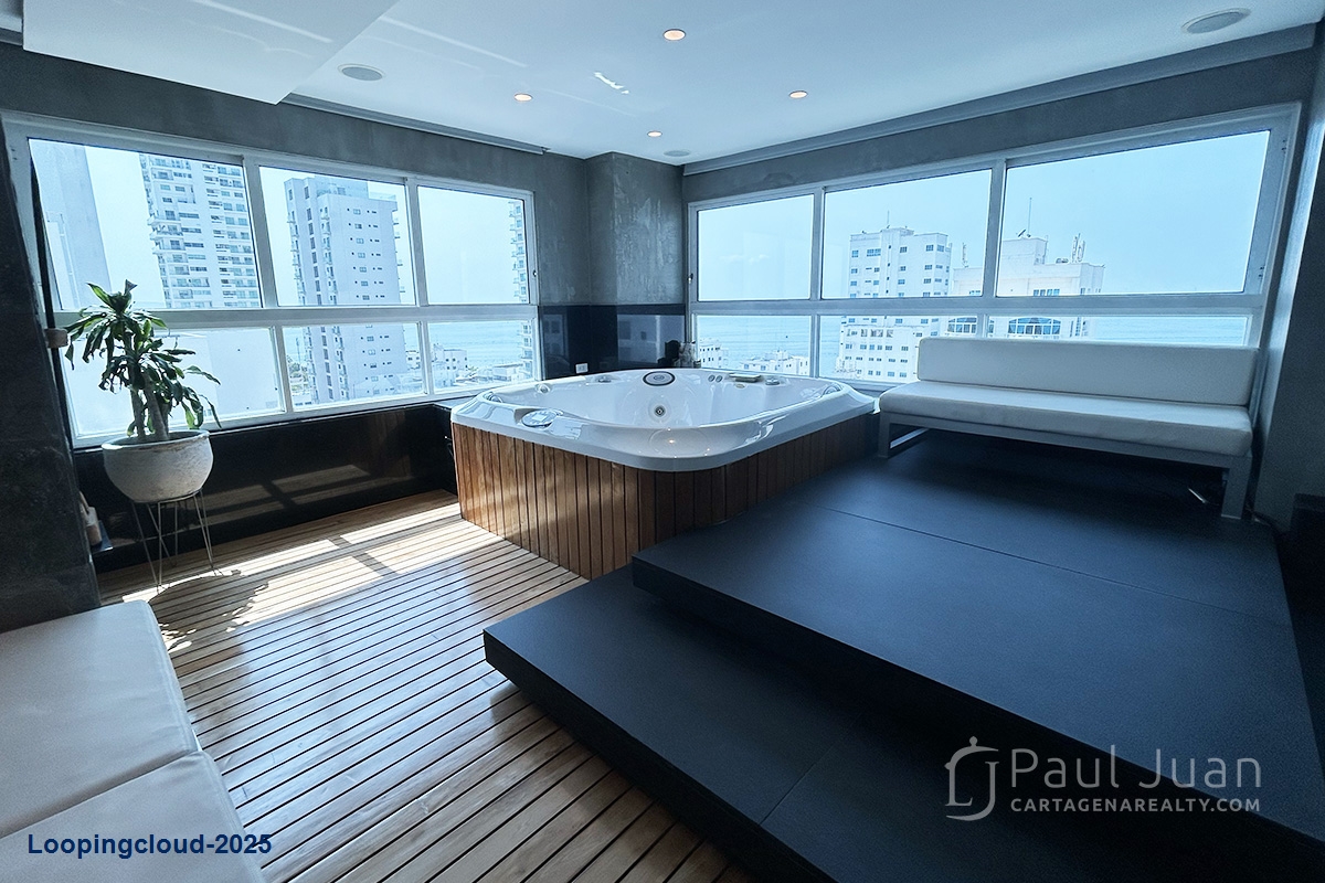 Luxury Bayfront Duplex Apartment for Sale in Castillogrande