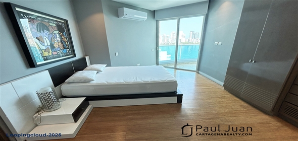 Corner of 12th Avenue and 6th Street.  Bolivar, 130001 | Luxury Bayfront Duplex Apartment for Sale in Castillogrande