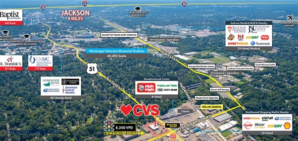 305 Meadowbrook Rd Jackson Mississippi, 39206 | CVS