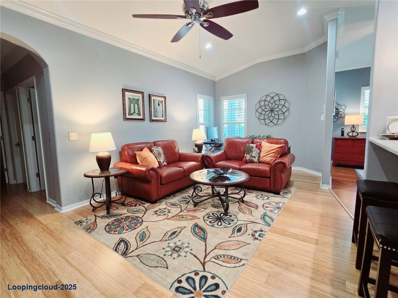 Inviting villa residence