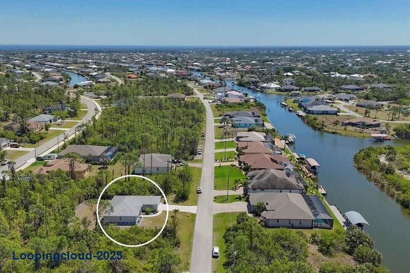 Move-In Ready South Gulf Cove Gem - 3BR Home with 2024 Metal Roof & Screened Lanai!