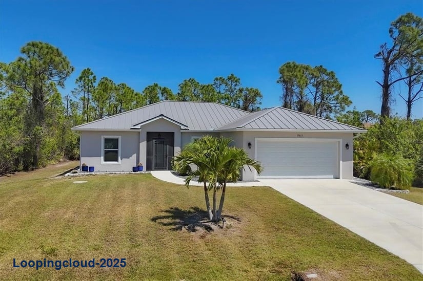 Move-In Ready South Gulf Cove Gem - 3BR Home with 2024 Metal Roof & Screened Lanai!