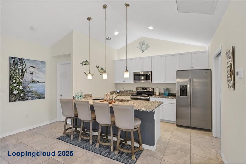 Move-In Ready South Gulf Cove Gem - 3BR Home with 2024 Metal Roof & Screened Lanai!
