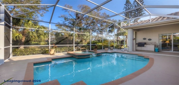 5245 88TH Street E Bradenton Florida, 34211 | Exquisite Custom-Built Home in Prestigious Gated Golf Community