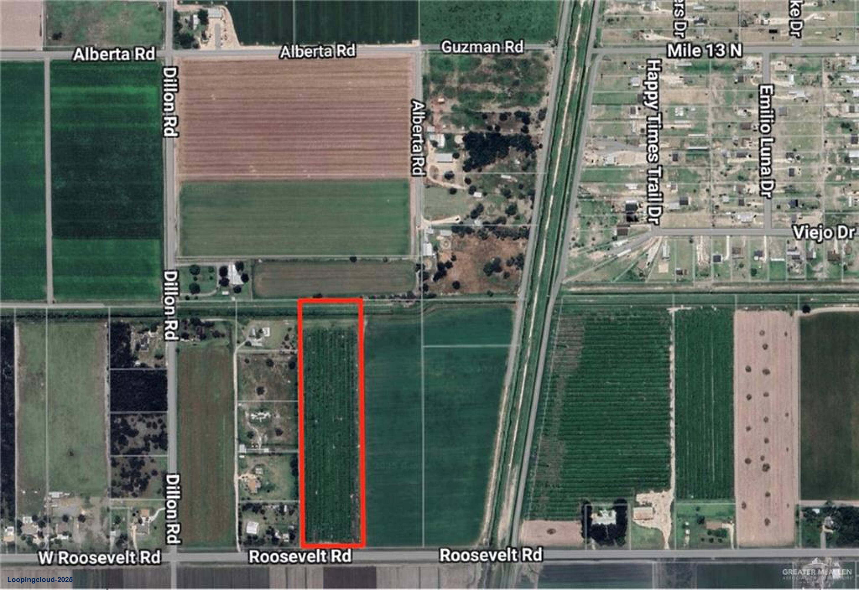 8.30 Acres on Roosevelt Rd – Prime Location East of Dillon Rd