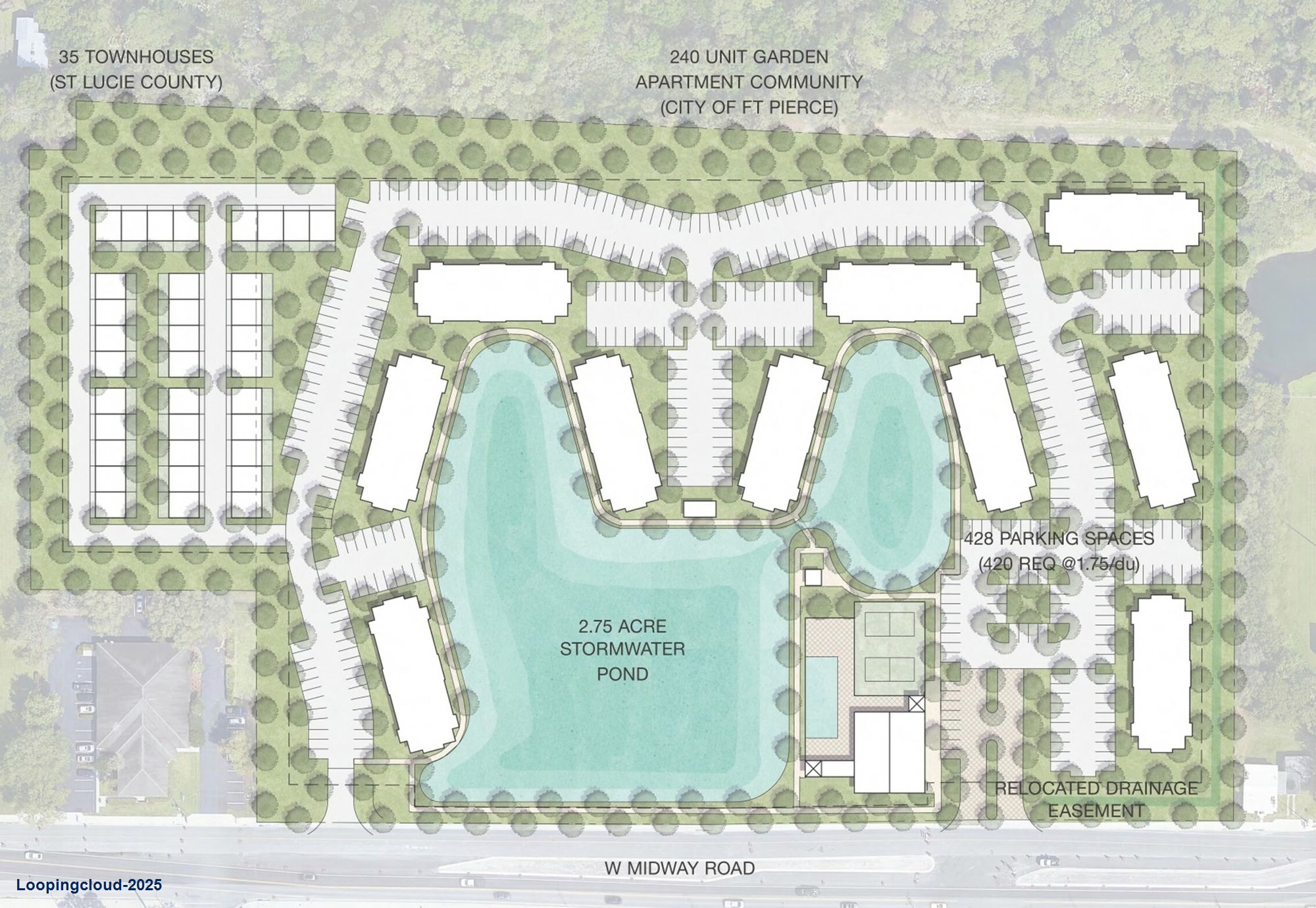 15+/- Acres High Density Residential Land