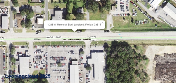 1215 East Memorial Boulevard Lakeland Florida, 33801 | Land Retail