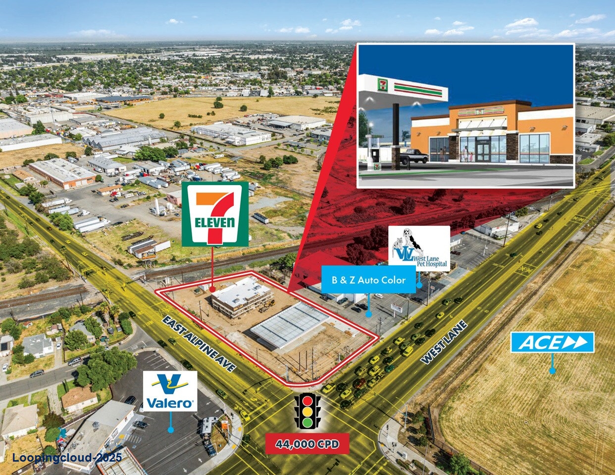 7-Eleven Corporate NNN Investment | Brand New 2025 Build | Stockton, CA