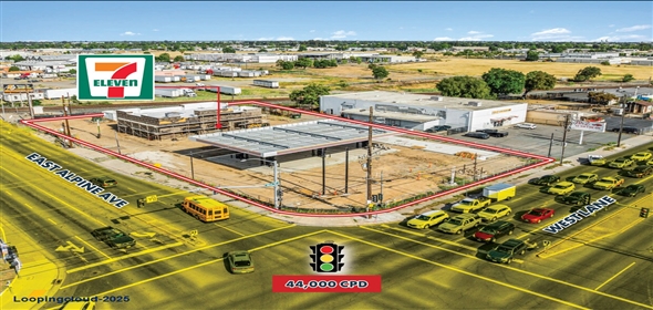 3230 West Lane Stockton California, 95204 | 7-Eleven | Brand New Construction