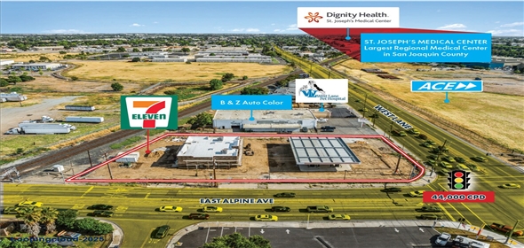3230 West Lane Stockton California, 95204 | 7-Eleven | Brand New Construction