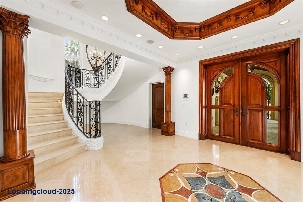 Exquisite Mediterranean Estate with Breathtaking Views in Exclusive Deering Bay Estates
