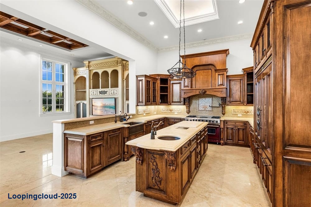 Exquisite Mediterranean Estate with Breathtaking Views in Exclusive Deering Bay Estates