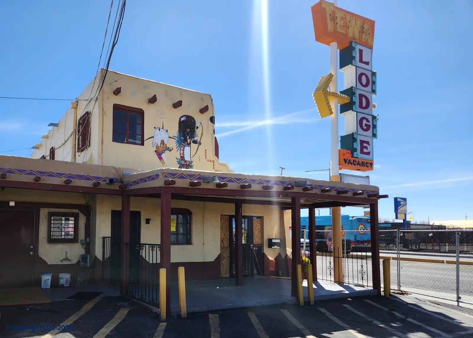 Historic Tewa Lodge on Rt 66
