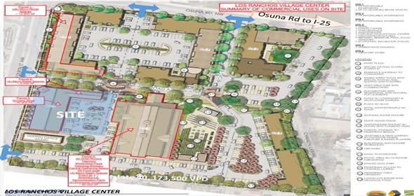6518 4th St NW Los Ranchos de Albuquerque Albuquerque New Mexico, 87107 | Grocery & First Gen Retail for Lease