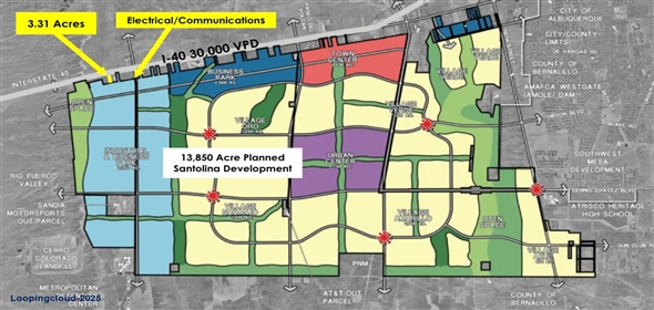 U.S. Rt. 66 Bosque Farms New Mexico, 87068 | 3.31 Ac I-40 Land for Sale