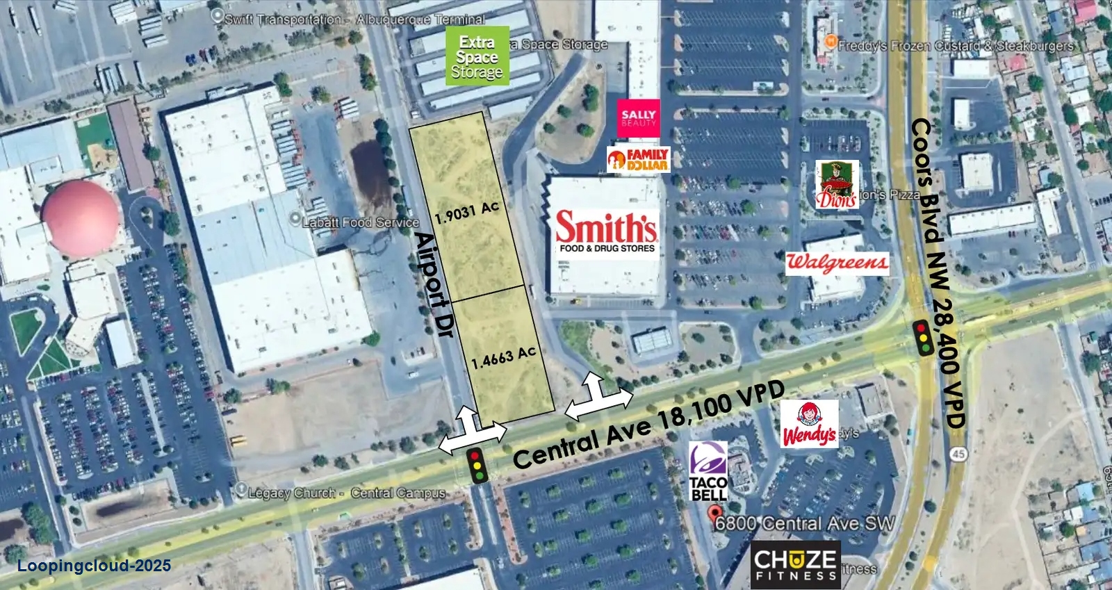 Commercial Land on Central for Sale