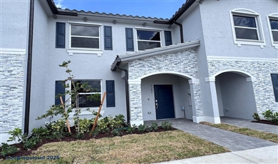 1182 SE Palm Terrace # . Homestead Florida, 33034 | Brand-New 2025 Townhome in Le Jardine