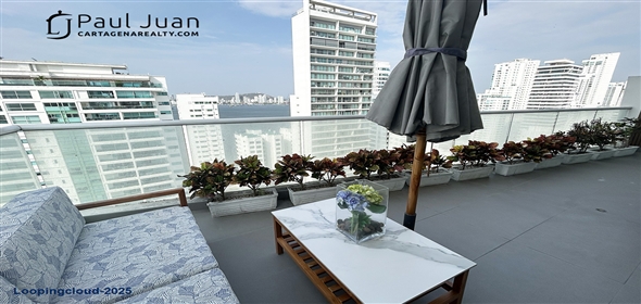 5th Street # 7-45.  Bolivar, 130001 | Luxurious Beachfront Apartment in Castillogrande