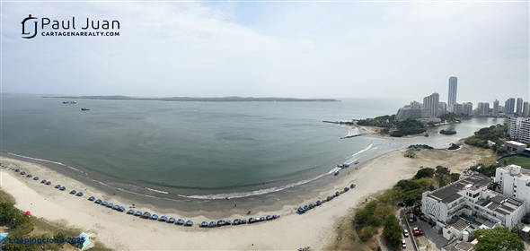 5th Street # 7-45.  Bolivar, 130001 | Luxurious Beachfront Apartment in Castillogrande