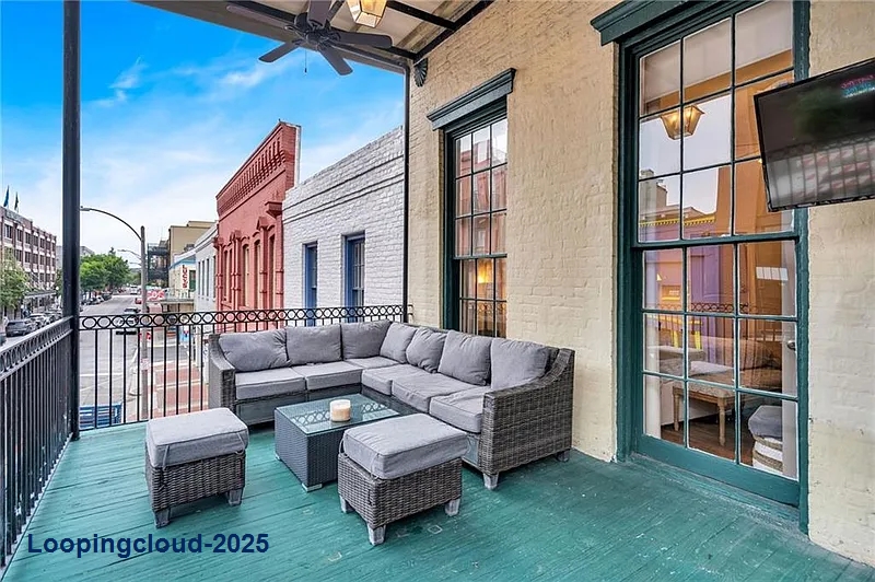 Warehouse District Gem with Massive Parade Route Balcony