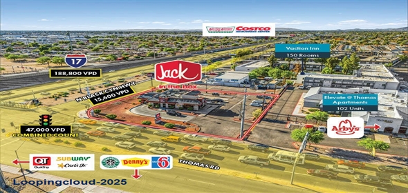 2440 W Thomas Rd Phoenix Arizona, 85015 | Jack in the Box