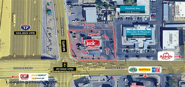 2440 W Thomas Rd Phoenix Arizona, 85015 | Jack in the Box