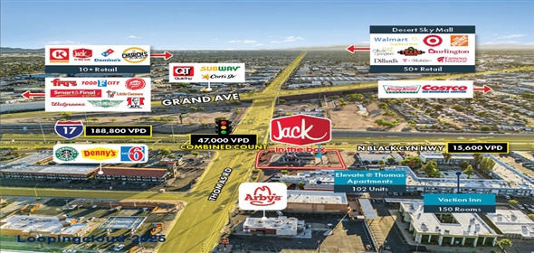 2440 W Thomas Rd Phoenix Arizona, 85015 | Jack in the Box