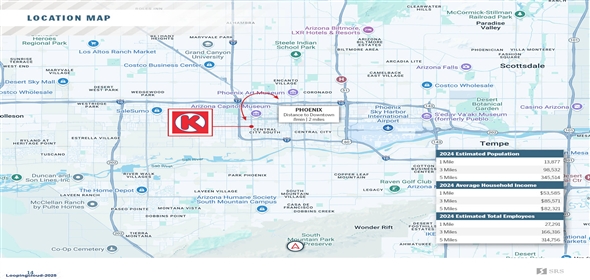 1834 W. Grant Street Phoenix Arizona, 85007 | Phoenix, AZ - Circle K