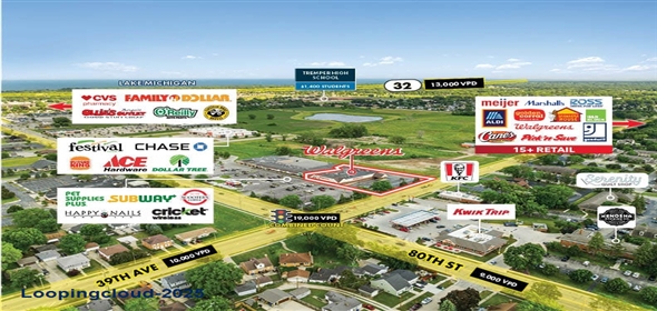 3805 80th Street, Kenosha Wisconsin, 53142 | Walgreens