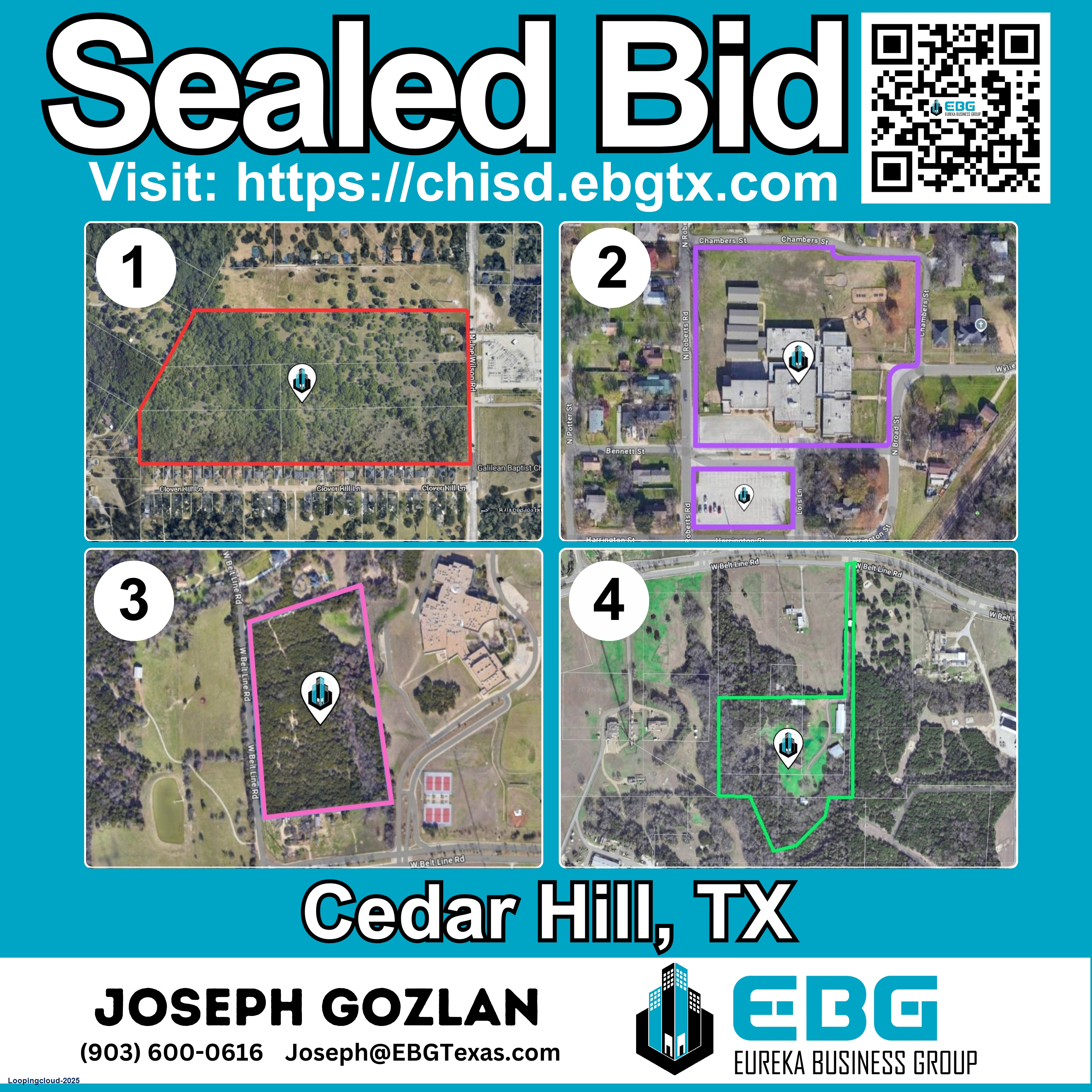 Land For Sale: 1560 W. Belt Line Rd. Cedar Hill, Texas 75104