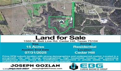 1560 W. Belt Line Rd. Cedar Hill, Texas 75104 , Cedar Hill Texas                                                                                                75104