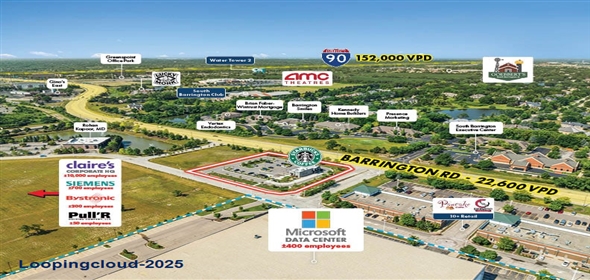 2925 Barrington Road Hoffman Est Illinois, 60192 | Starbucks | New Construction