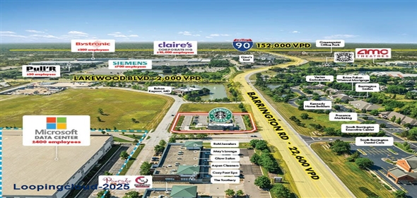 2925 Barrington Road Hoffman Est Illinois, 60192 | Starbucks | New Construction