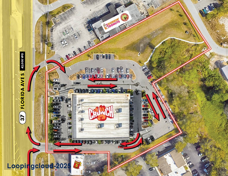 Crunch Fitness Investment For Sale | 10+ Years Remaining | Lakeland, FL