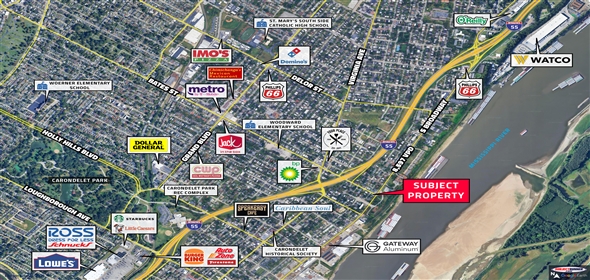 5601 S. Broadway Street Saint Louis Missouri, 63111 | South St. Louis Corner Storefront Available