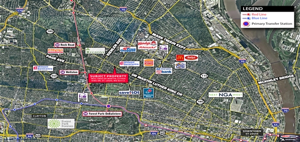 5832-5846 Dr. Martin Luther King Drive Saint Louis Missouri, 63112 | Commercial Lots St. Louis City | Approximately .56 Acre | 190 Feet Frontage | Street Retail/Office Potential
